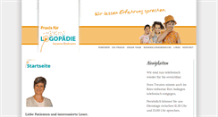 Desktop Screenshot of logopaedie-bodmann.de