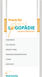 Mobile Screenshot of logopaedie-bodmann.de