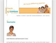 Tablet Screenshot of logopaedie-bodmann.de